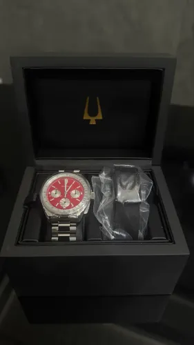 Bulova Lunar Pilot "Blood Moon"