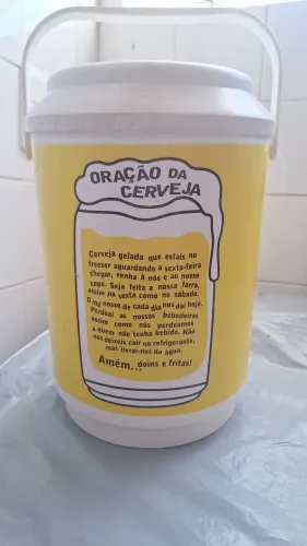  Cooler / Geleirinha ?Oração da Cerveja"