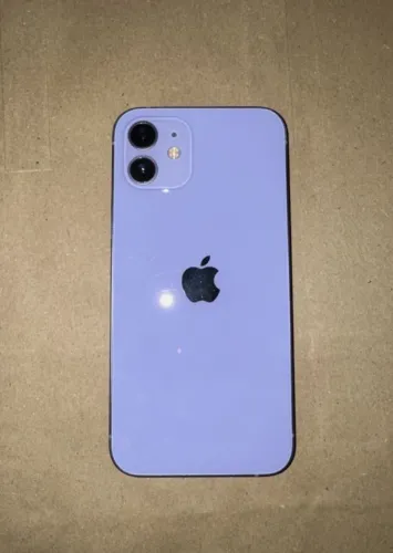 iPhone 12 64GB Lilás - Desbloqueado, Bateria 79% - Ótimo Estado