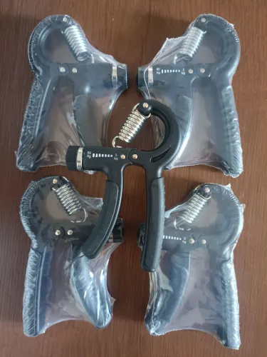Hand Grip Profissional Ajustável até 60kg - Fortalecedor de Mãos e Antebraço.<br>