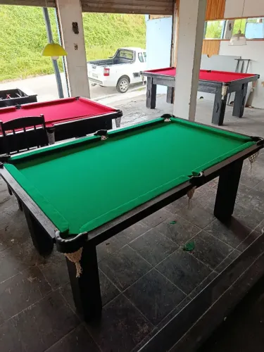 Mesa de sinuca direto da fábrica