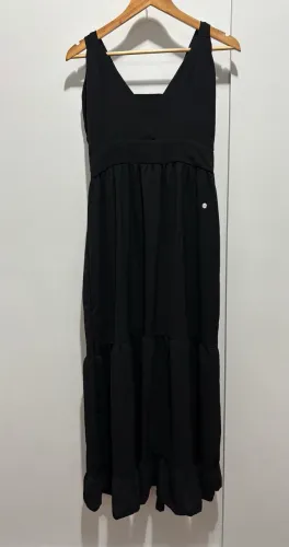 Vestido longo preto GG novo