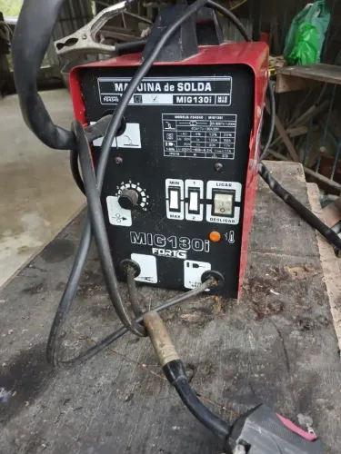 Máquina de Solda FortG MIG 130i 220v - Sem gás + 2 Rolos de arame