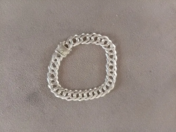 Pulseira de prata 13mm