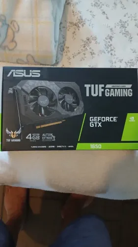 Placa de vídeo GTX 1650 4gb Asus TUF Gaming