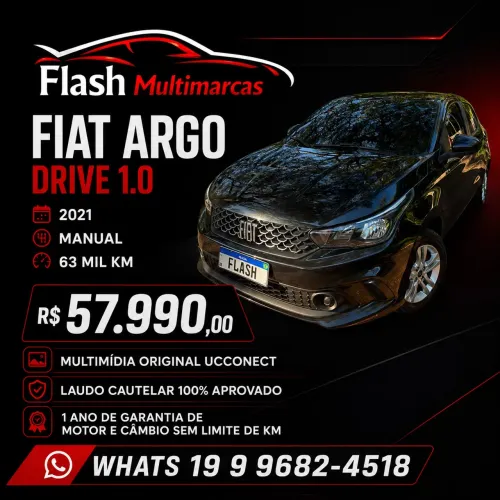 Fiat Argo Drive 1.0 6V Flex 2021