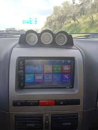 Som Multimídia para Fiat Palio + Amplificador Stetsom CL950