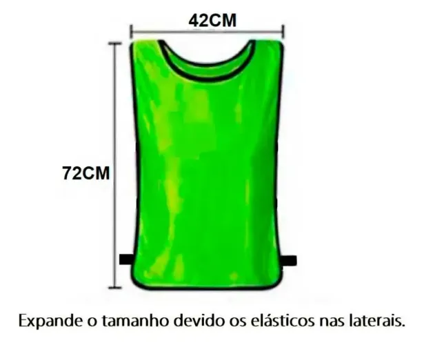 Colete Esportivo - Futebol - futsal