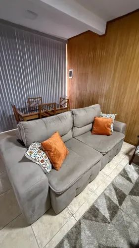 Sofá retrátil 4 lugares