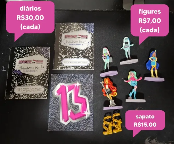 Acessórios monster high