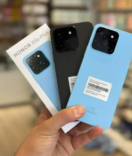 Smartphone Honor X5B Plus - 256Gb/4Ram Azul - Preto + entrega grátis 