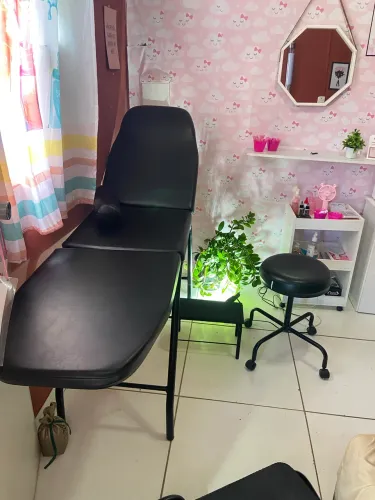 Estética kit maca + banco + escada