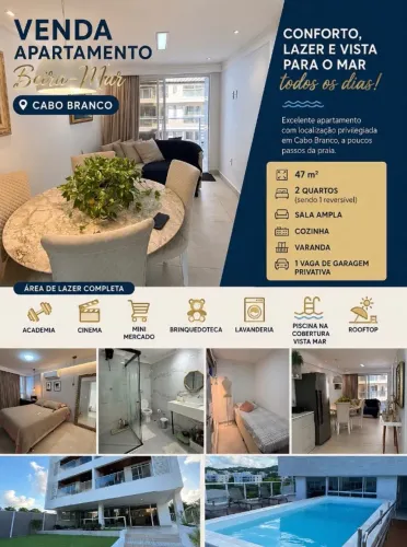 Apartamento NASCENTE SUL em Cabo Branco