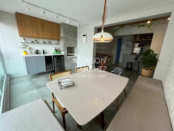 Apartamento a venda na Vila Mascote com 2 quartos, 1 suíte, 2 vagas, 68m², varanda gourmet