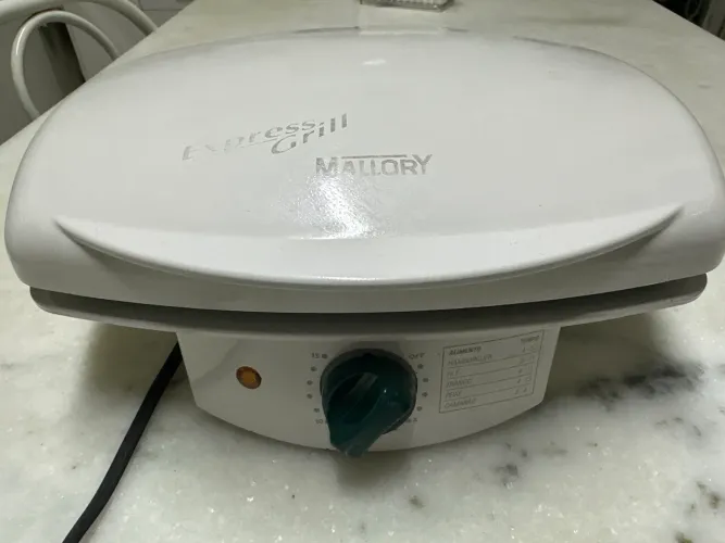 Grill Elétrico Mallory Express Grill 760W - raridade!