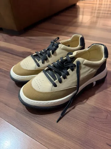Tênis Sapatênis Osklen Hybrid Laces Nobuck Bege Original Nunca Usado
