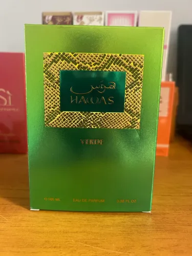 Perfume Hawas Rasisi verde eau de parfum 100ml original, dupe do Torino 21 Xerjoff.