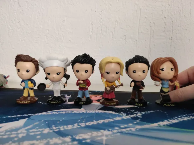 Coleção miniaturas Friends Bob's primeira versão