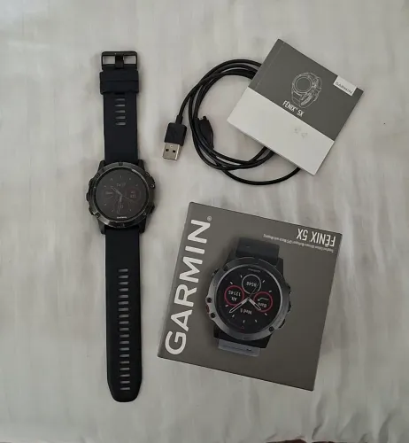 Garmin Fênix 5x Safira