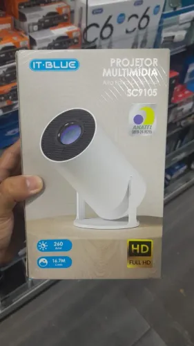 PROJETOR HY300 IT-BLUE SC9105 - NOVO E LACRADO