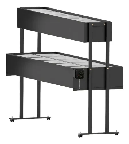 Buffet SelfService com 10 cubas quentes e 5 cubas frias 220v
