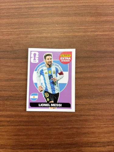 Figurinha extra messi regular copa 2026- 100% original