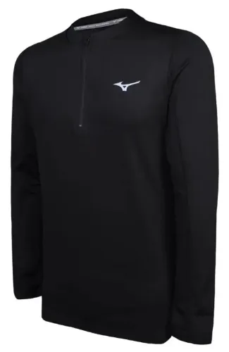 Camisa térmica Mizuno masculina com zíper XL