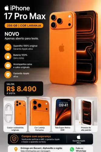 IPHONE 17 PRO MAX 256GB