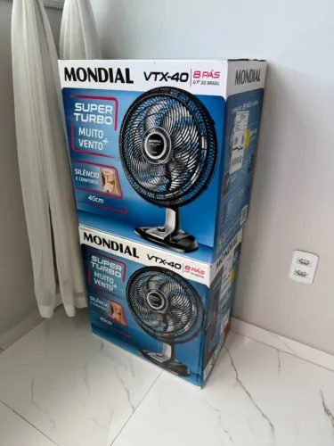 Ventilador MONDIAL 40cm Super Turbo Lacrado + Nota Fiscal + Garantia