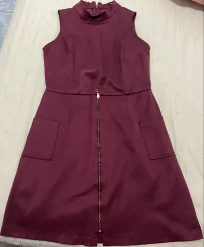 Vestido vinho - Tamanho P