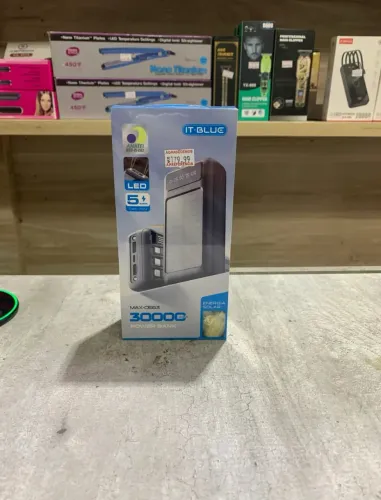 Carregador Portátil Energia Solar 30.000 mAh