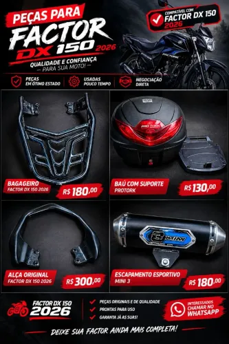 Peças para Factor DX