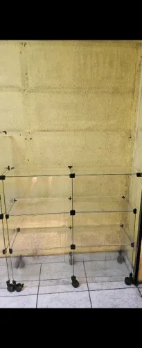 Balcão de vidro