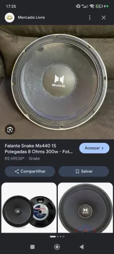 Alto falante sheik 15