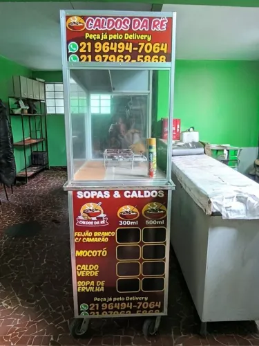 Barraca de lanche, caldos , salgados ou hot dog