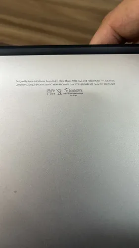 Notebook MacBook Air 13? 2017 A1466
