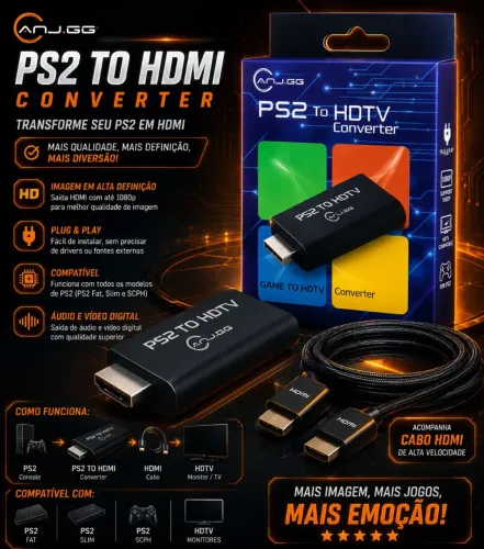PS2 to HDTV converter