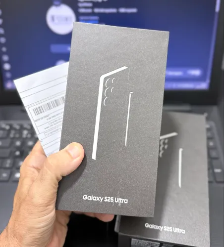 Samsung S25 ULTRA 5G 256/12 novo lacrado com nota fiscal e garantia 1 ano