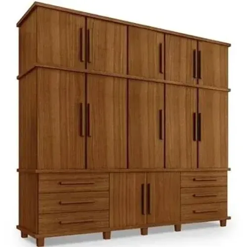 Guarda roupa Triplex Gold - Freijó 