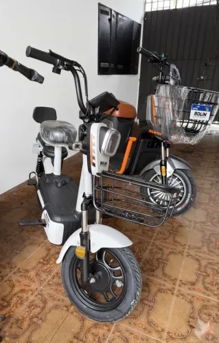 Bicicleta Elétrica 800w Modelo 1994 Com Cesta