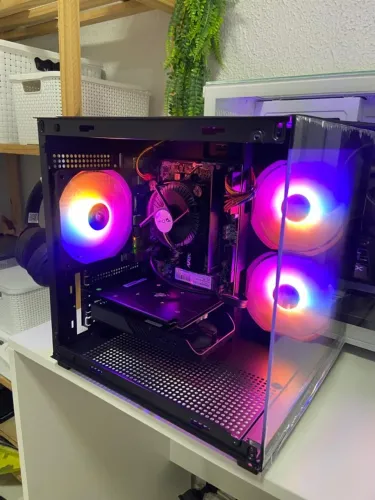 PC computador Gamer Acegeek RGB | RX 550 4GB + 8GB RAM DDR4 + SSD NVMe 256GB