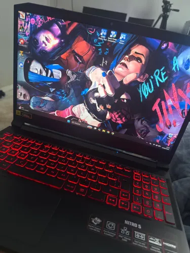 Notbook Gamer Acer Nitro 5 Rysen 5 5600 GTX 1650