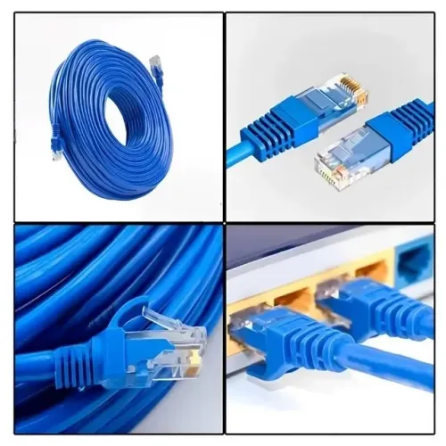 (Novo) Internet. Cabos de rede já com as postnas, 10, 15, 20m