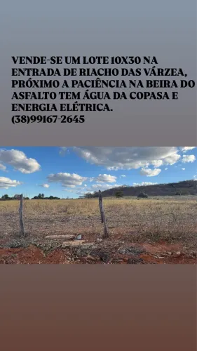 VENDO UM LOTE 10X30 PRÓXIMO A PACIÊNCIA