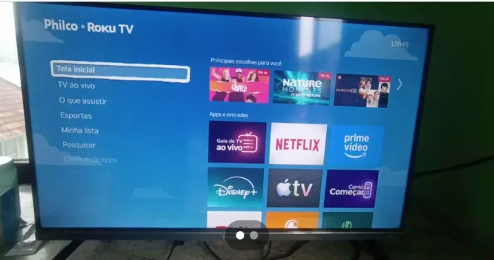 Smart tv Philco hoku 32 polegadas 