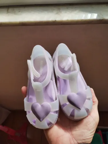 Sandália Mini Melissa Infantil feminina.