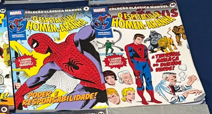 Homem Aranha Coleção Clássica Marvel 1-5 CCM