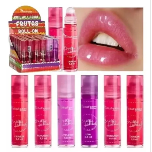 Gloss Labial Bella Femme 5,5ml - Golden Magic (Gloss Mágico Hidratante)