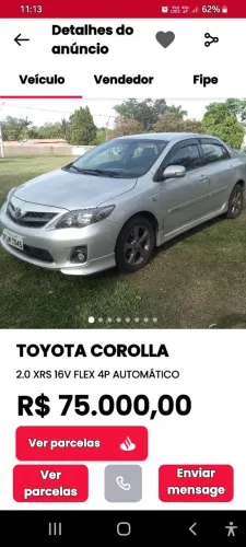 Toyota Corolla XRS 2.0 Flex 16V Aut. 2014