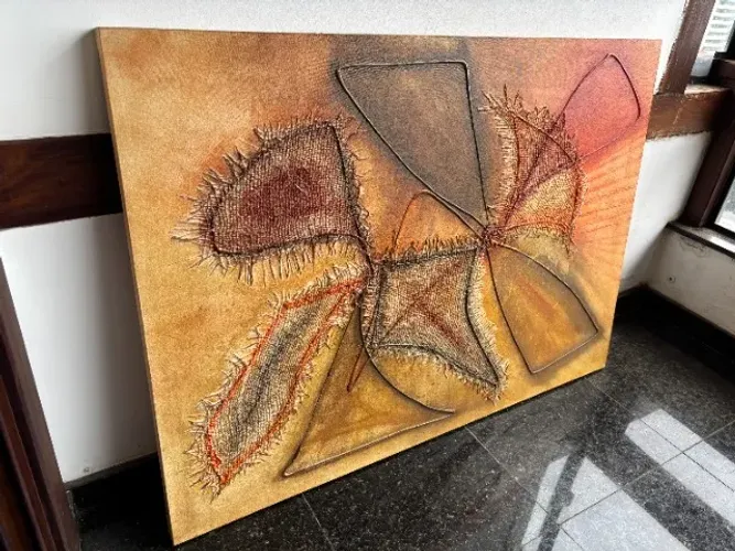 Lindo Quadro Decorativo em Alto Relevo 1,50m por 1,00m